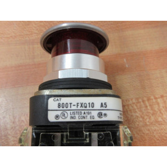 Allen Bradley 800T-FXQ10RA5 Red Button 800TFXQ10RA5