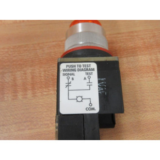 Allen Bradley 800MR-QT24A Amber Pilot Light 800MRQT24A