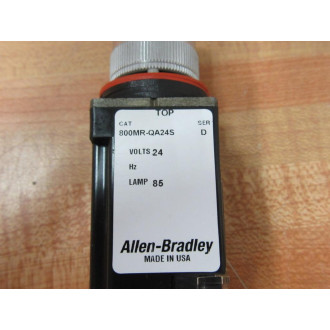 Allen Bradley 800MR-QA24AAK Illum. Push Button 800MRQA24AAK