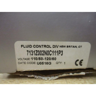 Parker 7131Z002 N0C111P3 Valve 7131Z002N0C111P3