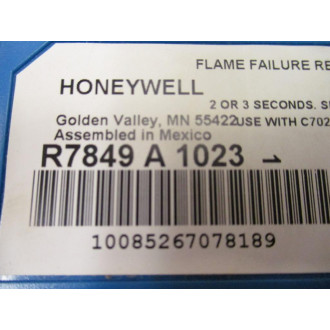 Honeywell R7849-A-1023 Ultraviolet Flame Amplifier R7849A1023 - New No Box