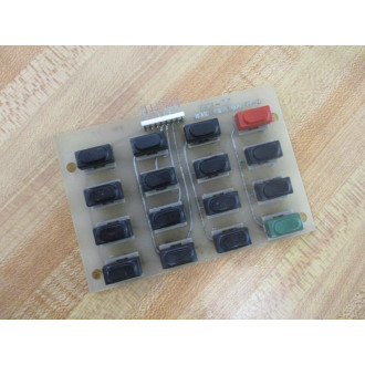 Okane Industrial RMI-77 16-Key Circuit Board RMI77 - Used