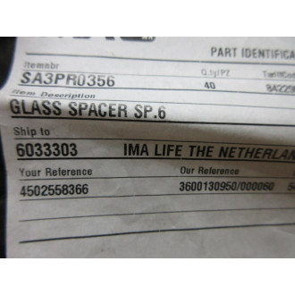 Generic SP.6 Glass Spacer SP6 (Pack of 40) - New No Box