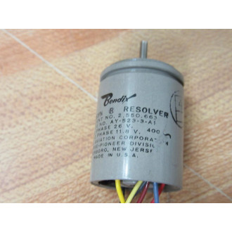 Bendix AY-523-3-A1 Autosyn Resolver AY5233A1 - Used