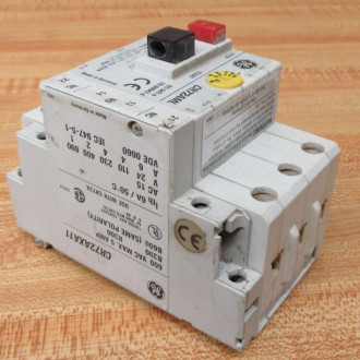 General Electric CR72AML Motor Starter W Aux Contact - Used