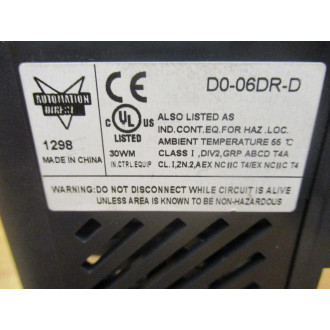 Koyo D0-06-DR-D DirectLogic 06 PLC  D006DRD WO Input Modules - New No Box