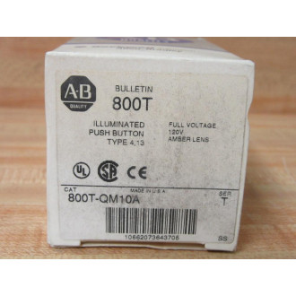 Allen Bradley 800T-QM10A Button 800TQM10A