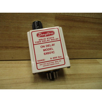 Dayton 6X601C Time Delay Relay