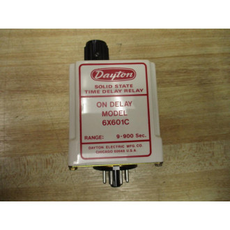 Dayton 6X601C Time Delay Relay