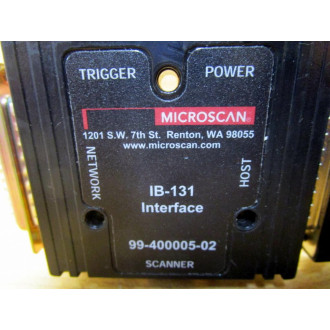 Microscan IB-131 Interface Module 99-400005-02 - New No Box