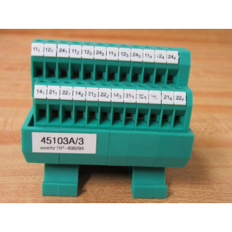 Woertz 45103A3 Relay Module 45103 - New No Box