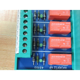 Woertz 45103A3 Relay Module 45103 - New No Box