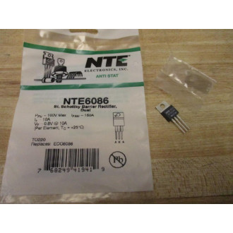 NTE NTE6086 Schottky Barrier Rectifier (Pack of 5)