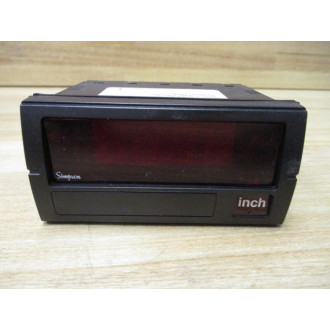 Simpson F351710 Digital Panel Meter Inch