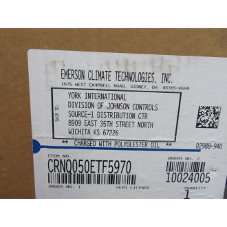Copeland CRNQ-050E-TF5-970 Compressor CRNQ050ETF5970