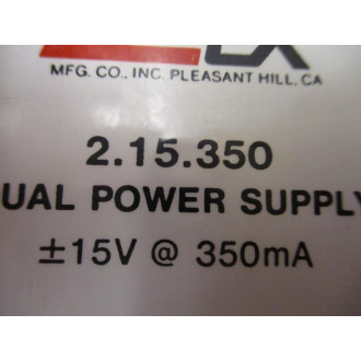 Calex 2.15.350 Dual Power Supply 215350 - New No Box