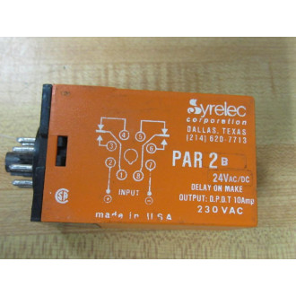 Crouzet Syrelec PAR2B Timer 24V ACDC - Used