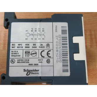 Square D CA2KN31B7 Telemecanique Schneider Control Relay - New No Box