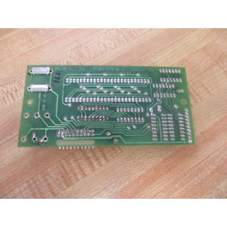 PA Scale 57018-2 Display Board PCB 570182 - Used