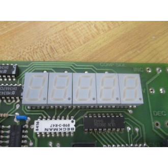 PA Scale 57018-2 Display Board PCB 570182 - Used