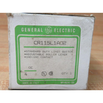 General Electric CR115L1A02 Limit Switch wRoller Lever