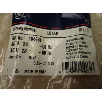 General Electric LB1AD Coil