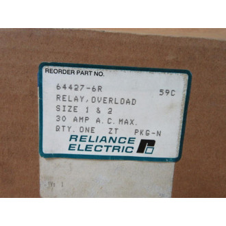 Reliance 64427-6R Overload Relay AN11PZ1