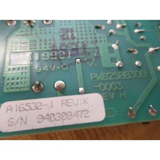 Texas Instruments 2588309-000 Power  Board A16532-1 - Used