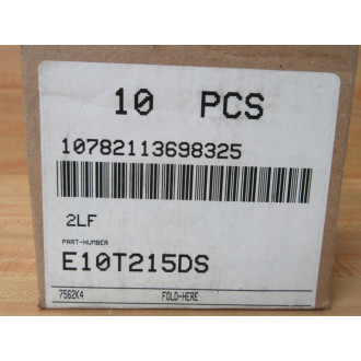 Eaton E10T215DS Cutler Hammer Toggle Switch (Pack of 10)