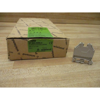 Wieland Bamberg WK4U Terminal Block Beige (Pack of 67)