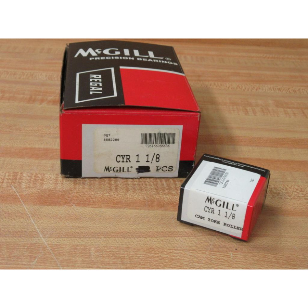 McGill CYR 1 18 Cam Yoke Roller CYR 118 (Pack of 9) McGill CYR 1 18 Cam Yoke Roller CYR 118 (Pack of 9)