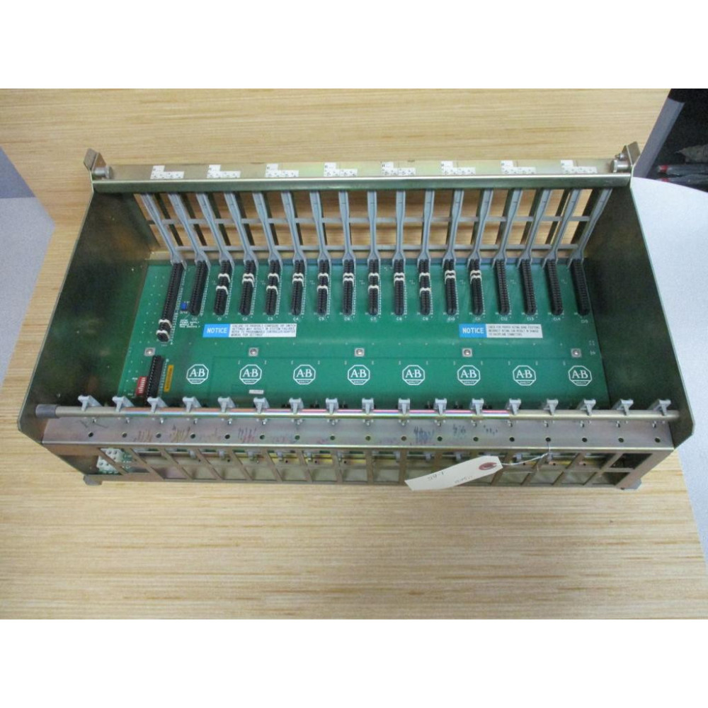 Allen Bradley 1771-A4B 16 Slot IO Chassis 1771A4B Ser.B, S96814803 - Used Allen Bradley 1771-A4B 16 Slot IO Chassis 1771A4B Ser.B, S96814803 - Used