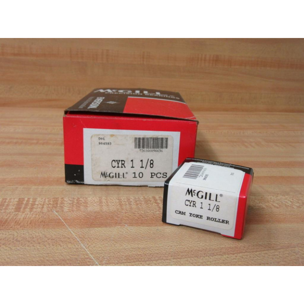 McGill CYR 1 18 Cam Yoke Roller CYR 118 (Pack of 10)