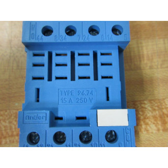 Finder 96.74 Relay Socket 9674 (Pack of 9)