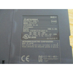 Mitsubishi QY81P Output Unit Module - Used