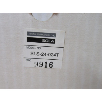 Sola SLS-24-024T Power Supply   SLS24024T