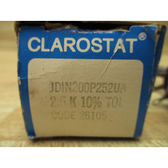 Clarostat JD1N200P252UA Dual Linear Potentiometer