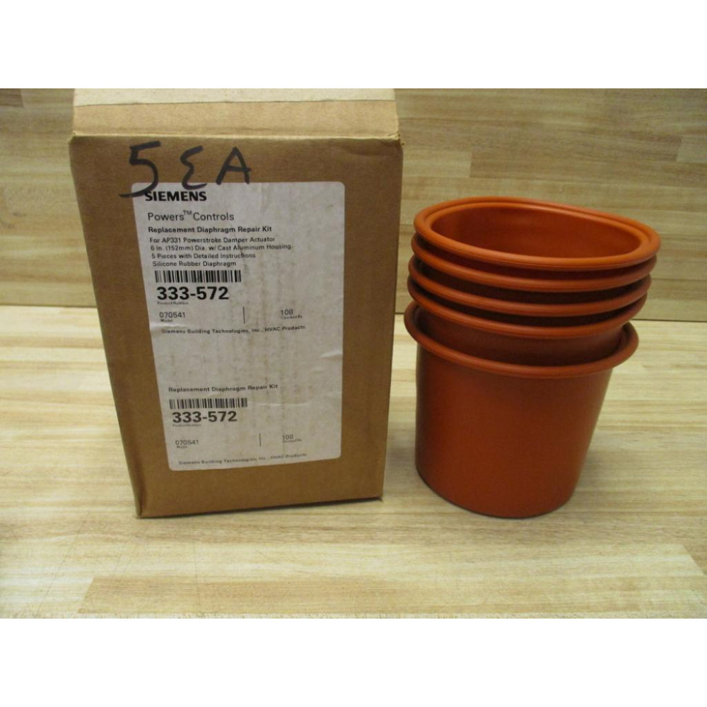 Siemens 333-572 Replacement Diaphragm Repair Kit 333572 (Pack of 5)