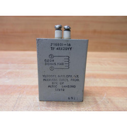 Peerless 718801-16 Inductive Reactive Transformer TF 4RX20YY - Used