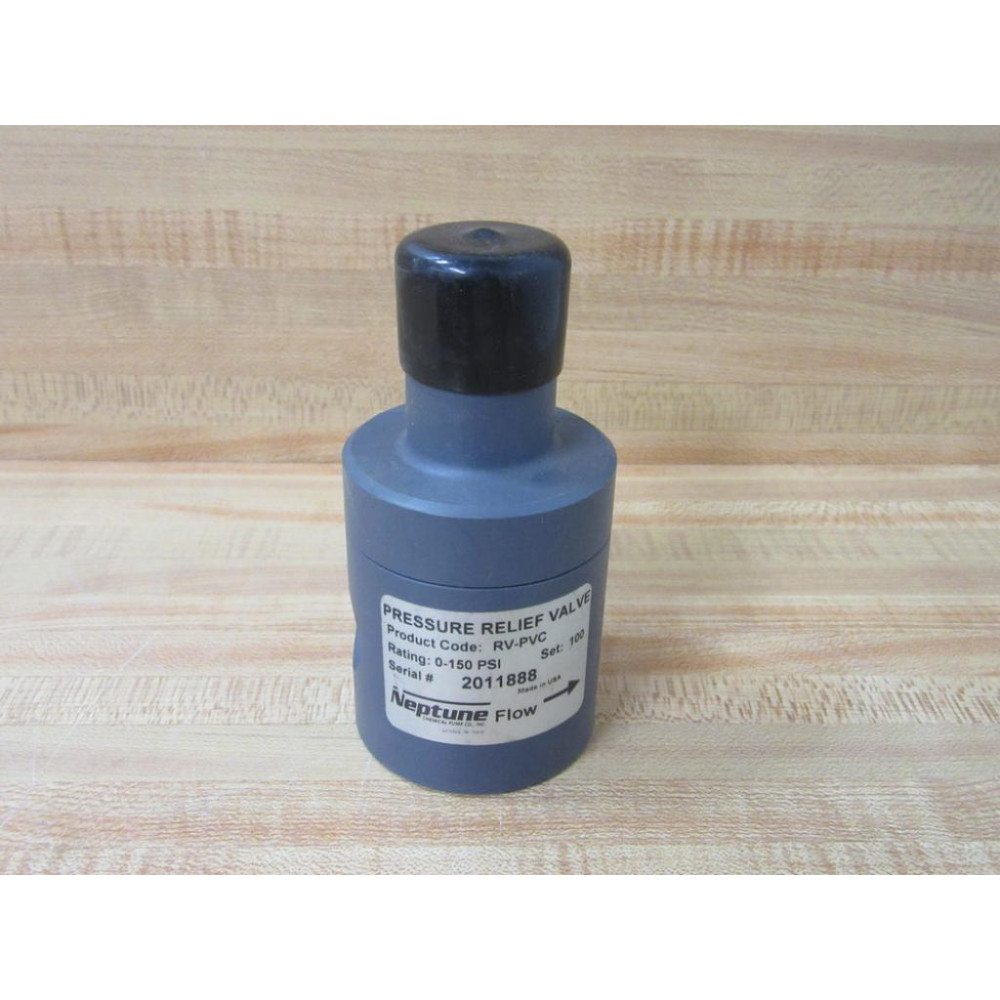 Neptune RV-PVC Pressure Relief Valve RVPVC - New No Box