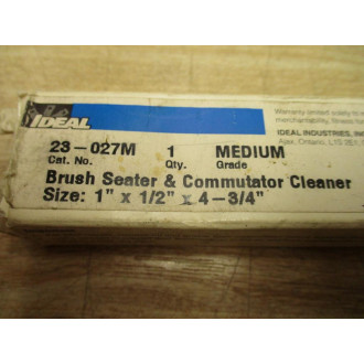 Ideal 23-027M Brush Seater & Commutator Cleaner 23027M - Used