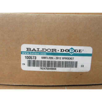 Baldor Dodge 100573 Sprocket 60BTL22H-2012