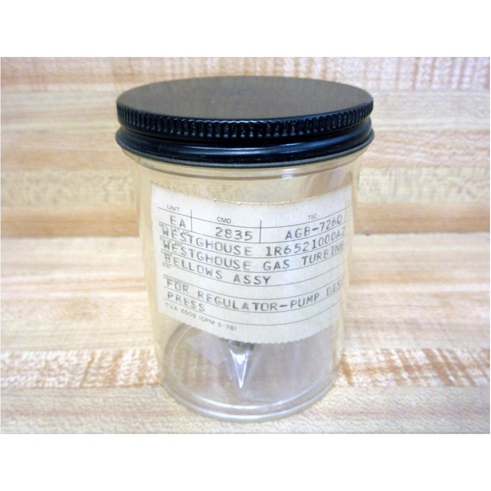 Westinghouse 1R6521000A2 Gas Turbine Bellows Assy - New No Box Westinghouse 1R6521000A2 Gas Turbine Bellows Assy - New No Box