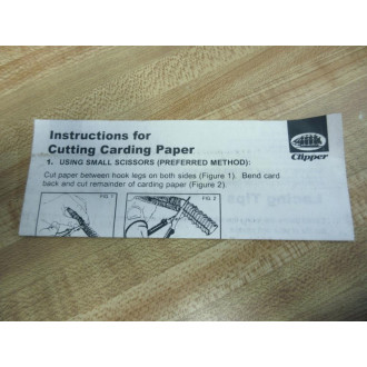 Flexco 2GNY Clipper Carded Hook 02155 (Pack of 9)