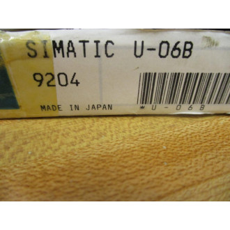 Siemens U-06B SIMATIC IT 6-Slot IO Rack Base U06B
