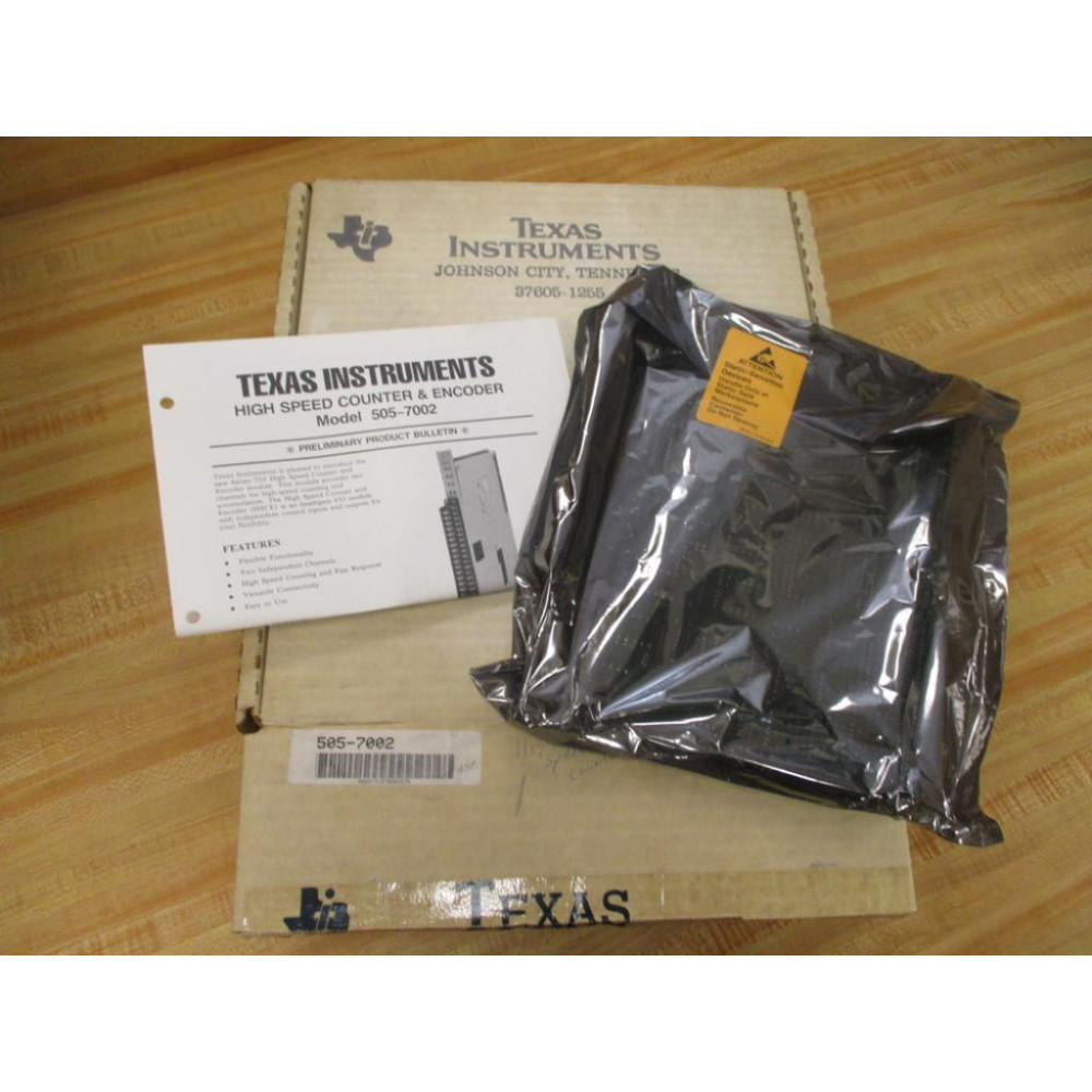 Siemens 505-7002 TI High Speed CounterEncoder Mod 5057002
