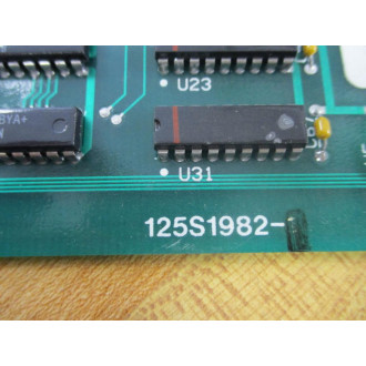 ABB 125S1982-1 1700R Analog Board 125S1982-2 - Used