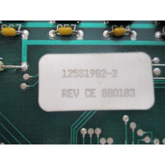 ABB 125S1982-1 1700R Analog Board 125S1982-2 - Used