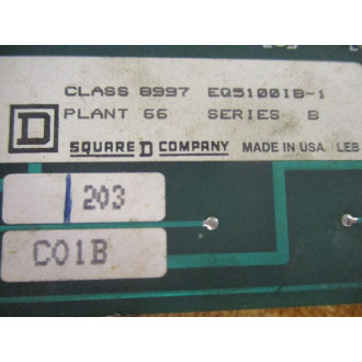 Square D 8997-EQ5100IB-1 Circuit Board  30601-224-52 - Used
