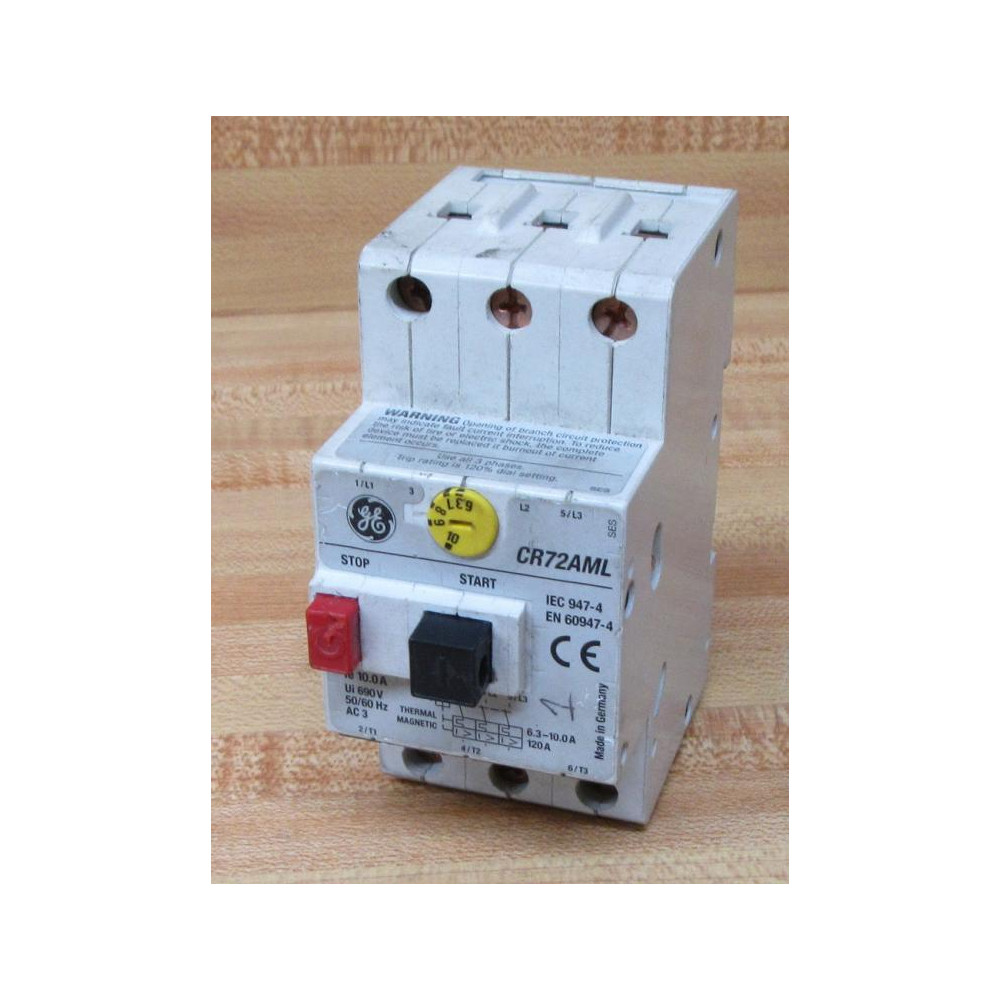 General Electric CR72AML Motor Starter - Used